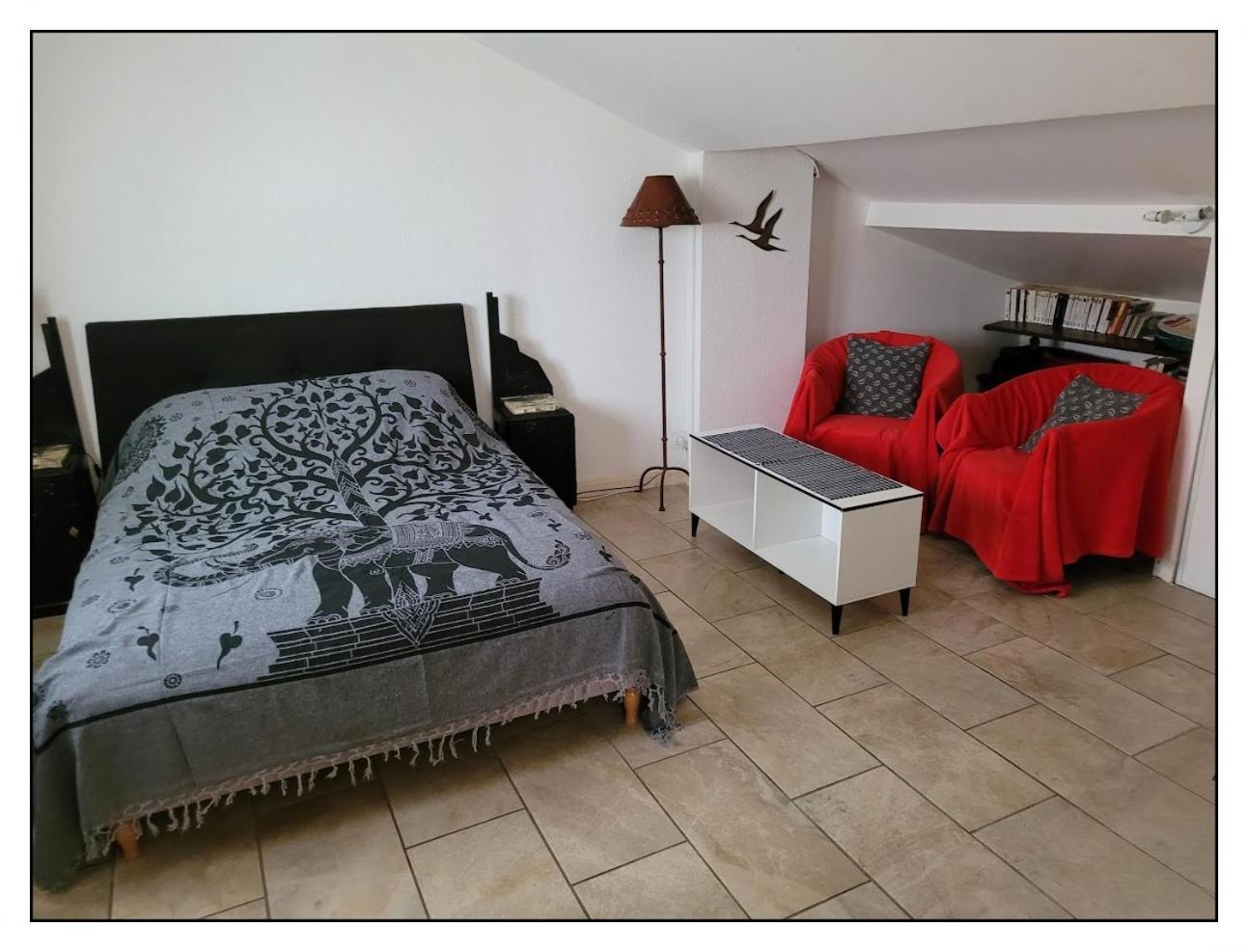Beziers Studio Terrasse Exteriér fotografie