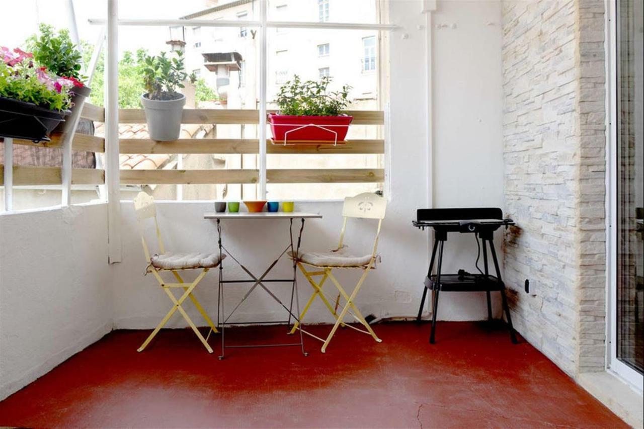 Beziers Studio Terrasse Exteriér fotografie