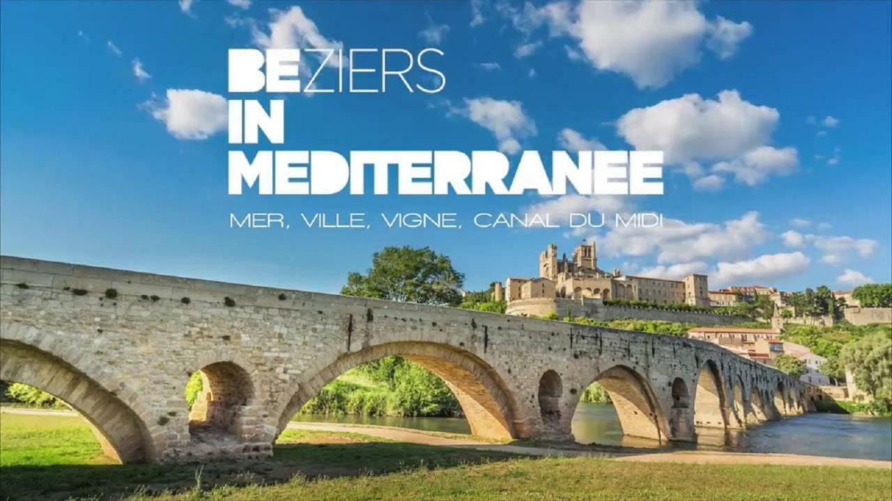 Beziers Studio Terrasse Exteriér fotografie